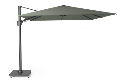 Parasol ogrodowy CHALLENGER T  kolor stelazu Anthracite  rozmiar 3 x 3 m  Olive