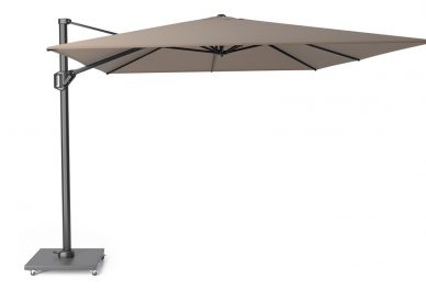 Parasol ogrodowy CHALLENGER T PREMIUM  kolor stelazu Anthracite  kolor Havana  4 x 3 m