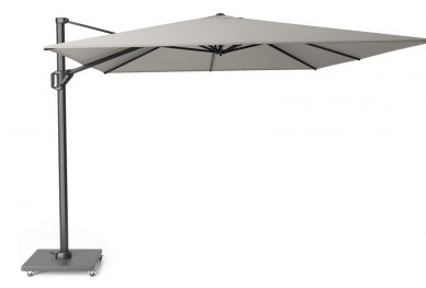 Parasol ogrodowy CHALLENGER T PREMIUM  kolor stelazu Anthracite  kolor Manhattan  4 x 3 m