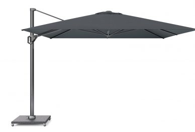 Parasol ogrodowy CHALLENGER T TELESCOPE  kolor stelazu Anthracite  kolor Feded black  35 x 35 m