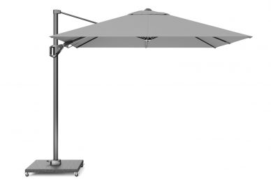 Parasol ogrodowy VOYAGER T  kolor stelazu Anthracite  kolor Light Grey  27 x 27 m