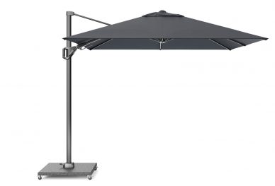 Parasol ogrodowy VOYAGER T PREMIUM  kolor stelazu Anthracite  kolor Feded black  27 x 27 m