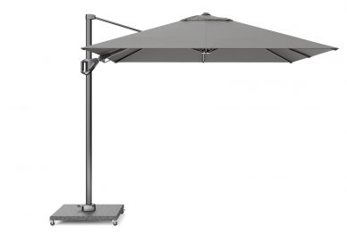 Parasol ogrodowy VOYAGER T PREMIUM  kolor stelazu Anthracite  kolor Manhattan  27 x 27 m