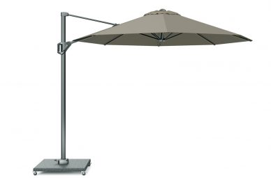 Parasol ogrodowy VOYAGER T  kolor stelazu Anthracite  kolor Taupe   3 m