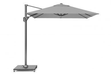 Parasol ogrodowy VOYAGER T  kolor stelazu Anthracite  kolor Light Grey  25 x 25 m