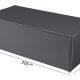 7961-lounge_bench_cover-205×100-anthracite-M-Aerocover-8717591778882 Pokrowiec na sofe ogrodowa 205x100xH70 cm